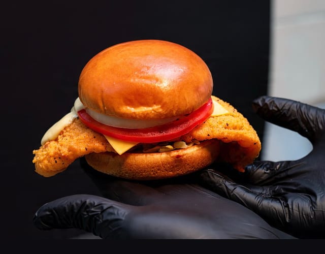 Fish Burger.