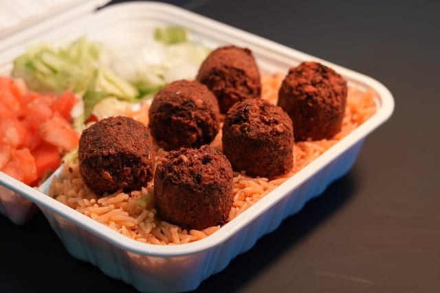 Falafel Platter.