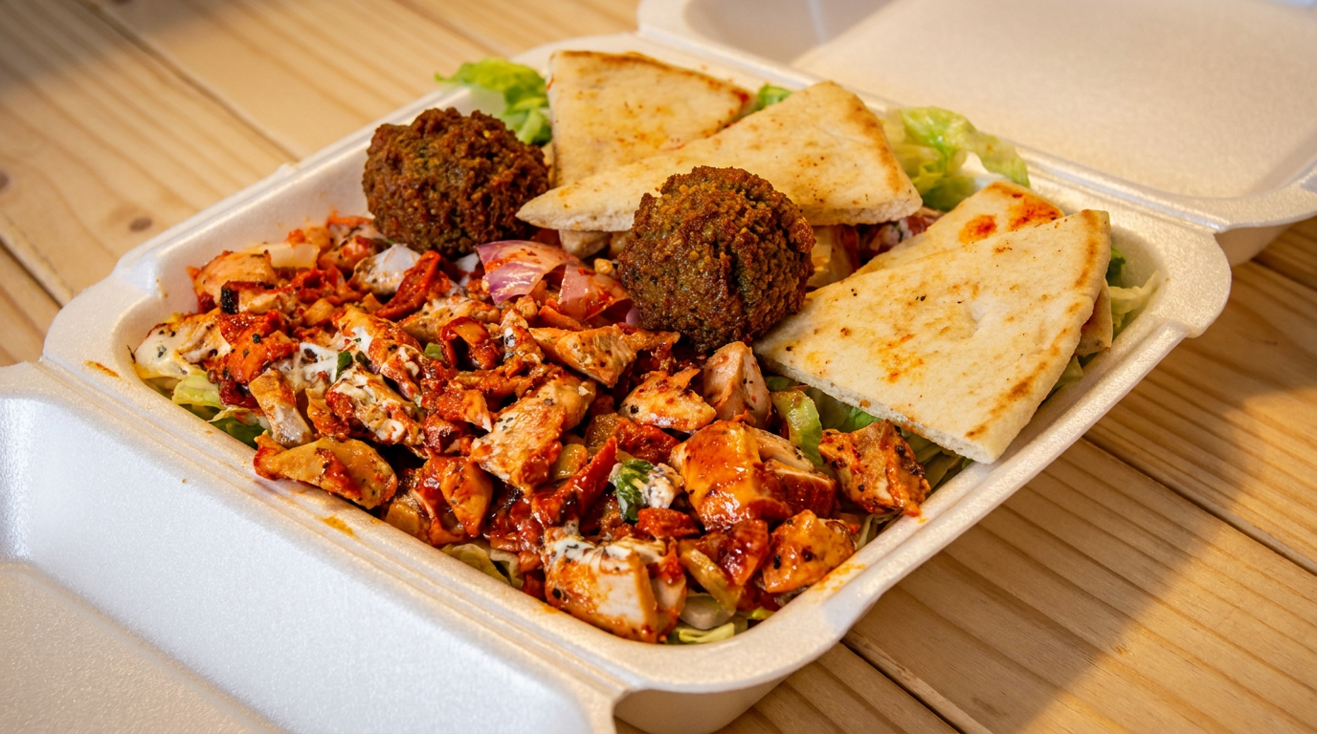 American, Indian, Arabic — one menu