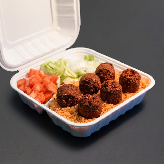 Falafel Platter.